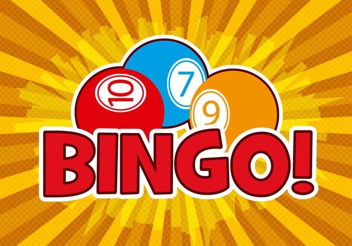 Bingopalloja ja bingo-teksti